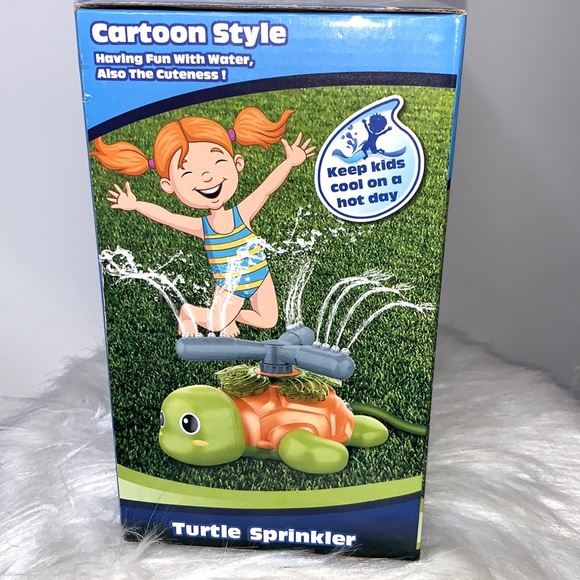 NEW SPLASH Turtle Water Outdoor Yard Sprinkler - Picture 3 of 6